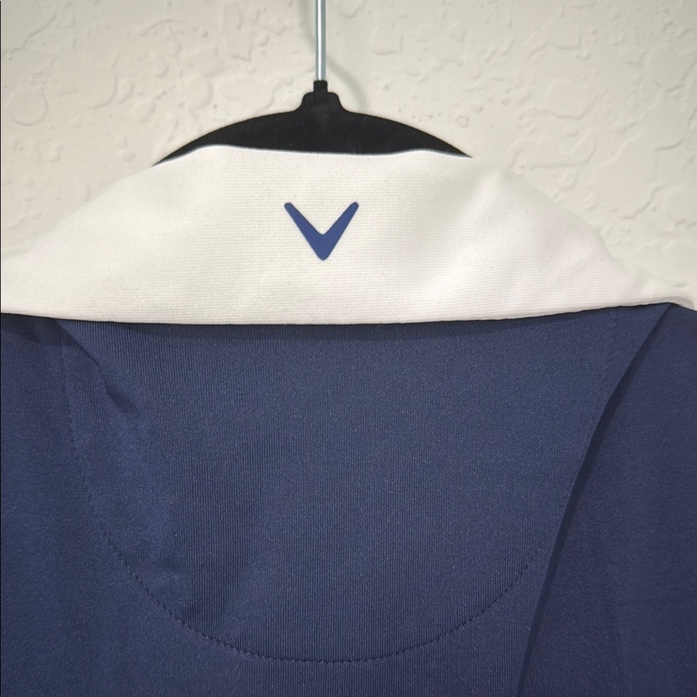 Callaway Navy and White Midi Dress - Picture 12 of 12
